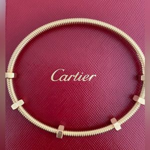 Cartier rose gold bracelet